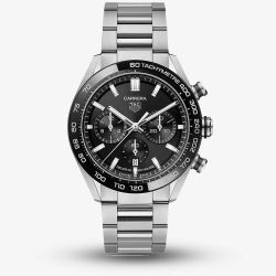 TAG Heuer Mens Carrera Automatic Chronograph Watch CBN2A1B.BA0643