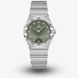 OMEGA Ladies Constellation Green Dial Watch 131.10.28.60.60.001