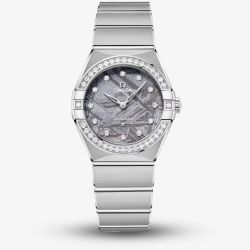 OMEGA Constellation Grey Diamond Set Watch 131.15.28.60.99.001