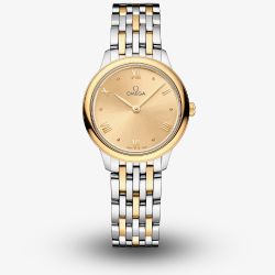 OMEGA Ladies De Ville Prestige 18ct Yellow Gold Watch 434.20.28.60.08.001