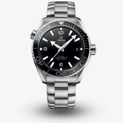 OMEGA Mens Seamaster Planet Ocean Black Bracelet Watch 215.30.44.21.01.001
