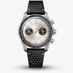 OMEGA Speedmaster Paris 2024 Chronoscope Black Leather Watch 522.32.43.51.02.001
