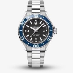 OMEGA Mens Seamaster Planet Ocean 600m Blue Bracelet Watch 217.30.42.21.01.002