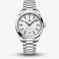 OMEGA Mens Seamaster Aqua Terra 41mm Silver Dial Bracelet Watch 220.10.41.21.02.005