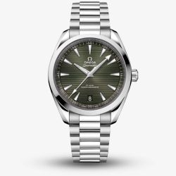 OMEGA Mens Seamaster Aqua Terra 41mm Green Dial Watch 220.10.41.21.10.002