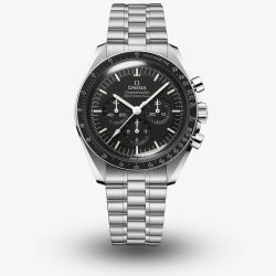 OMEGA Mens Speedmaster Moonwatch Professional Co-Axial Master Chronometer Black Bracelet Watch 310.30.42.50.01.001