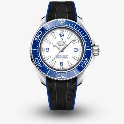 OMEGA Mens Seamaster Planet Ocean 6000m Rubber Strap Chronometer Watch 215.32.46.21.04.001