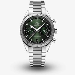 OMEGA Speedmaster 57 Co-Axial Master Chronometer Green Dial Chronograph Watch 332.10.41.51.10.001