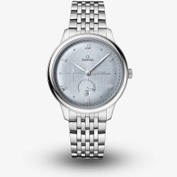 OMEGA Mens De Ville Prestige Light Blue Dial Watch 434.10.41.21.03.001