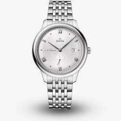 OMEGA Mens De Ville Prestige Silver & Grey Watch 434.10.41.20.02.001