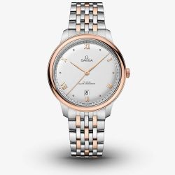 OMEGA Mens De Ville Prestige Two Tone 18ct Rose Gold Watch 434.20.40.20.02.001