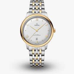 OMEGA Mens De Ville Prestige Two Tone 18ct Yellow Gold Watch 434.20.40.20.02.002