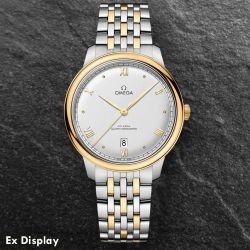 Ex-Display OMEGA Mens De Ville Prestige Two Tone 18ct Yellow Gold Watch 434.20.40.20.02.002