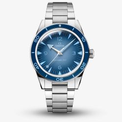 OMEGA Mens Seamaster 300 Master Chronometer Summer Blue Dial Watch 234.30.41.21.03.002