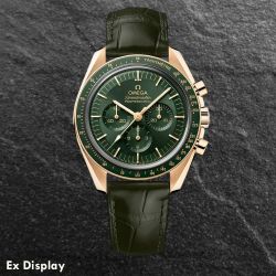 Ex-Display OMEGA Speedmaster Moonwatch Chronograph  Brown Leather Strap Watch 310.63.42.50.10.001