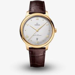 OMEGA Mens De Ville Prestige Master Chronometer White Dial Watch 434.53.40.20.02.002