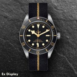 Ex-Display TUDOR Mens Black Bay Fifty Eight Black Fabric Strap M79030N-0003