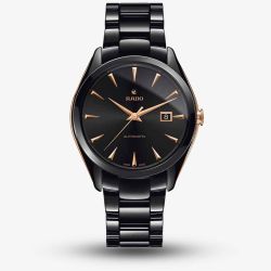 Rado Mens HyperChrome Automatic Black Ceramic Bracelet Watch R32252162