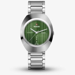 Rado Mens Diastar Green Dial Auto Watch R12160303