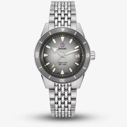 Rado Mens Captain Cook X Tennis Limited Edition Grey Dial Watch R32222108