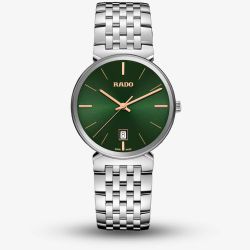 Rado Mens Florence Green Dial Bracelet Watch R48912313