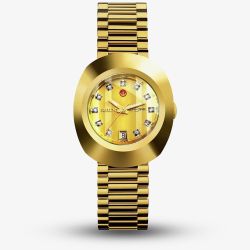 Rado Ladies Diastar Original Automatic Gold Plated Watch R12416633