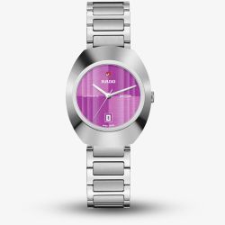 Rado DiaStar Original Auto Purple Dial Watch R12170324
