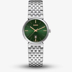 Rado Ladies Florence Green Dial Bracelet Watch R48913313
