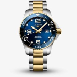 Longines HydroConquest Two Colour Automatic Blue Watch L3.782.3.96.7