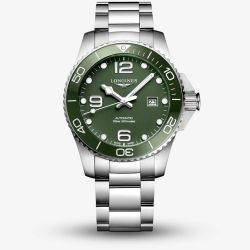 Longines HydroConquest Automatic Green Watch L3.782.4.06.6