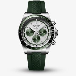Longines Conquest Chronograph Green Watch L3.835.4.02.9