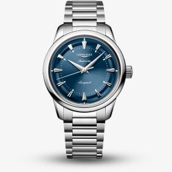 Longines Unisex Conquest Heritage Blue Dial Watch L1.649.4.92.6