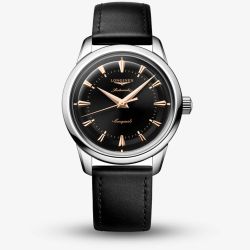 Longines Conquest Heritage Black Watch L1.649.4.52.2