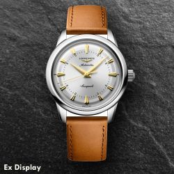 Ex-Display Longines Conquest Brown Automatic Watch L1.649.4.72.2