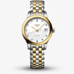 Longines Flagship Two Colour Watch L4.274.3.27.7