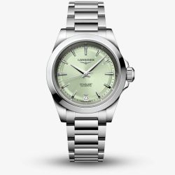Longines Conquest Light Green Automatic Watch L3.430.4.02.6