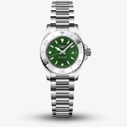 Longines Ladies Hydroconquest Green Dial Bracelet Watch L3.369.4.09.6