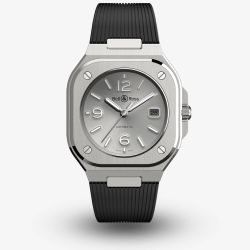 Bell & Ross Mens Automatic Strap Watch BR05A-GR-ST/SRB