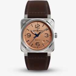 Bell & Ross BR03 Copper Automatic Brown Dial Watch BR03A-GB-ST/SCA