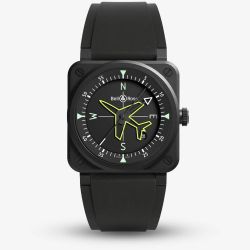 Bell & Ross BR 03 Gyrocompass Black Watch BR03A-CPS-CE/SRB