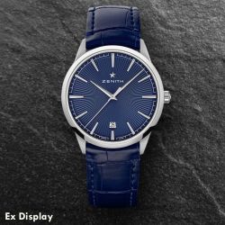 Ex-Display Zenith Ladies ELITE Classic Blue Watch 03.3100.670/02.C922
