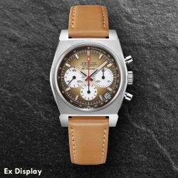 Ex-Display Zenith Mens Chronomaster Revival El Primero A385 Brown Watch 03.A384.400/385.C855