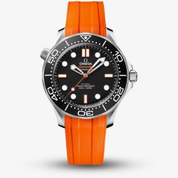 OMEGA Mens Seamaster Diver Black & Orange Watch 210.32.42.20.01.006