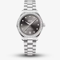 OMEGA Ladies Seamaster Aqua Terra 150m Grey Dial Watch 220.15.30.20.56.001