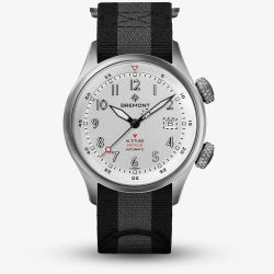 Bremont Mens Altitude MB Meteor NATO Strap Watch ALT42-MT-TI-SITI-N-S