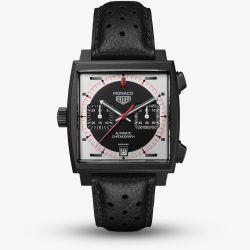 TAG Heuer Mens Limited Edition Monaco Chronograph Watch CAW218F.FC6356