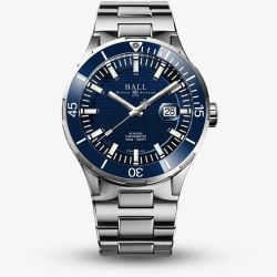 BALL Mens Limited Edition Roadmaster M Challenger II Blue Dial Watch DM3150B-S12C-BER