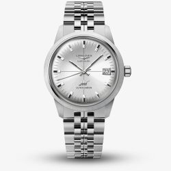 Longines Ultra Chron Classic Automatic Stainless Steel Bracelet Watch L2.537.4.72.6