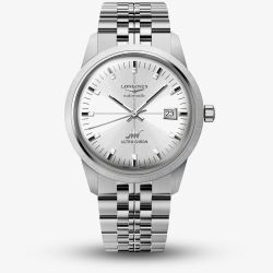 Longines Mens Ultra Chron Automatic Bracelet Watch L2.937.4.72.6