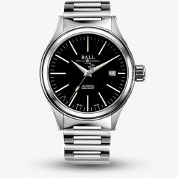 BALL Mens Fireman Enterprise Black Dial Watch NM2098C-S20J-BK